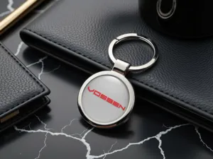 Vossen Maßgeschneiderter Schlüsselring Logo Premium Design